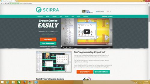 Start with where to download Scirra